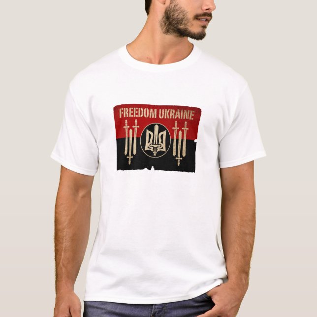 Camiseta Liberdade Ucrânia (Frente)