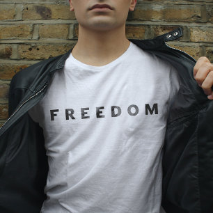 Camiseta Liberdade Um Patriota Verdadeiro