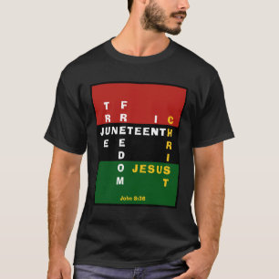 Camiseta LIBERDADE VERDADEIRA EM CRISTO, Christian