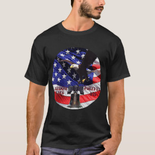 Camiseta Liberdade voa para sempre 9/11