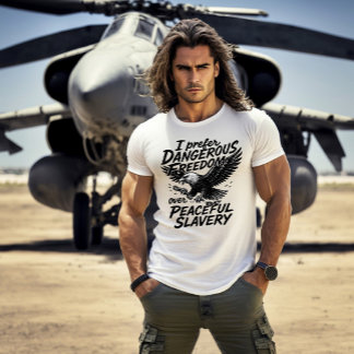 Camiseta Liberdade vs Escravidão