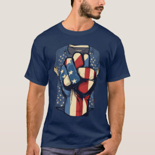 Camiseta Libere a energia: Design dinâmica de T-Shirt"