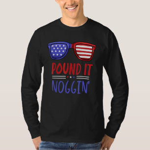 Camiseta Libere Noggin - O Homem Americano Enfiou Noggin Su