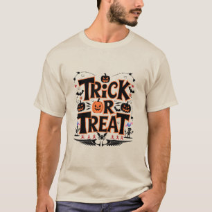 Camiseta Libere o Halloween com o Trick ou Trate a Magia!