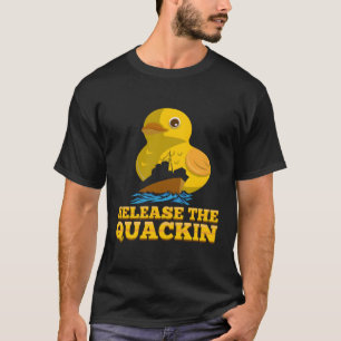 Camiseta Libere O Pum Engraçado Quackin