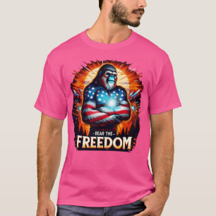 Camiseta Libere o seu patriota interno com a nossa patente