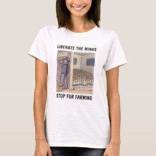 Camiseta Libere os visons