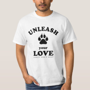 Camiseta Libere seu amor   Cães Povoados