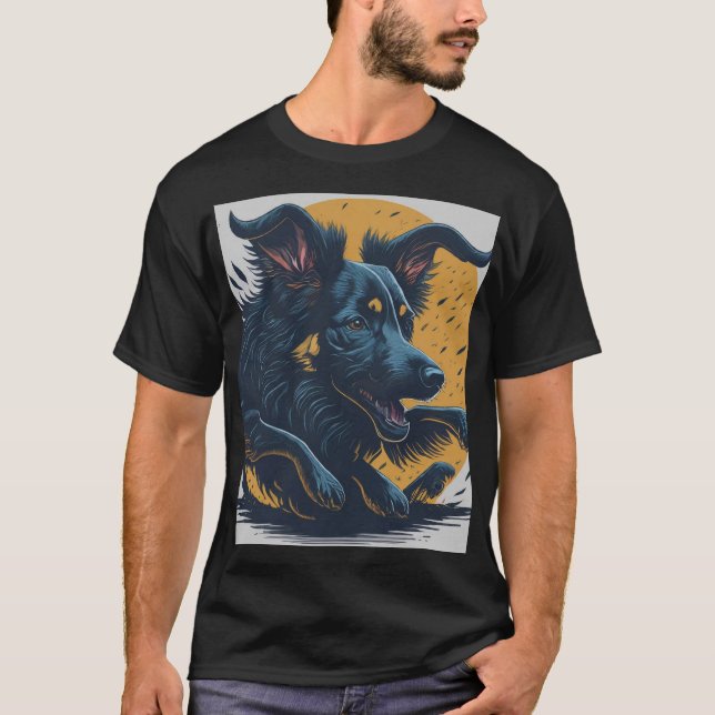 Camiseta Libere seu estilo: Encontre o perfeito Jarman Shep (Frente)