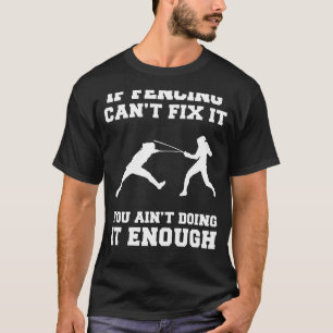Camiseta Libere Seu Guerreiro Interno: Se Esgrima Não Conse