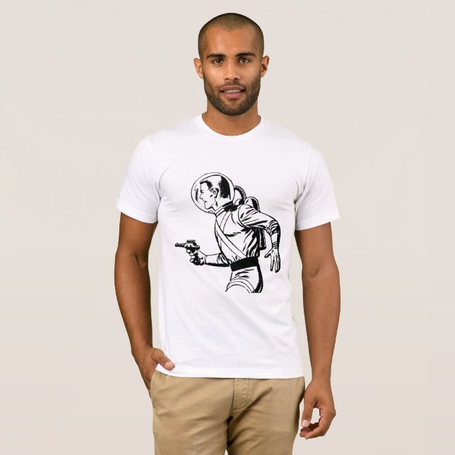 Camiseta Libere Seu Herói Interior - Homem da Arma de Raio  (Frente Completa)