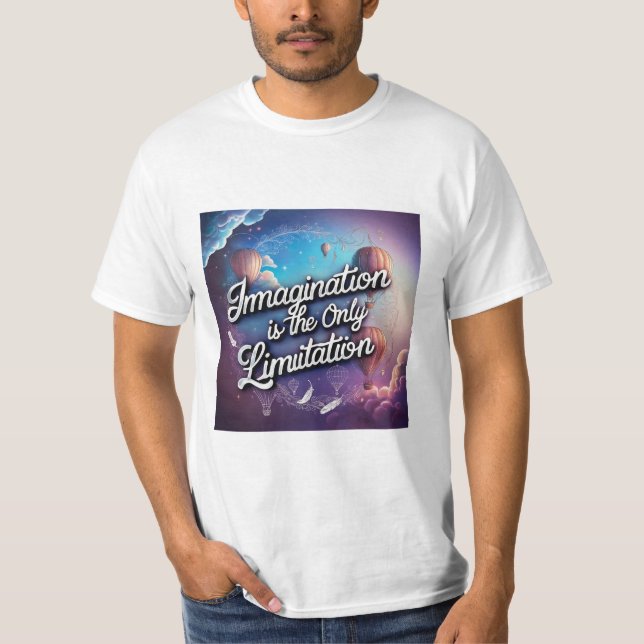 Camiseta Libere seu potencial criativo (Frente)