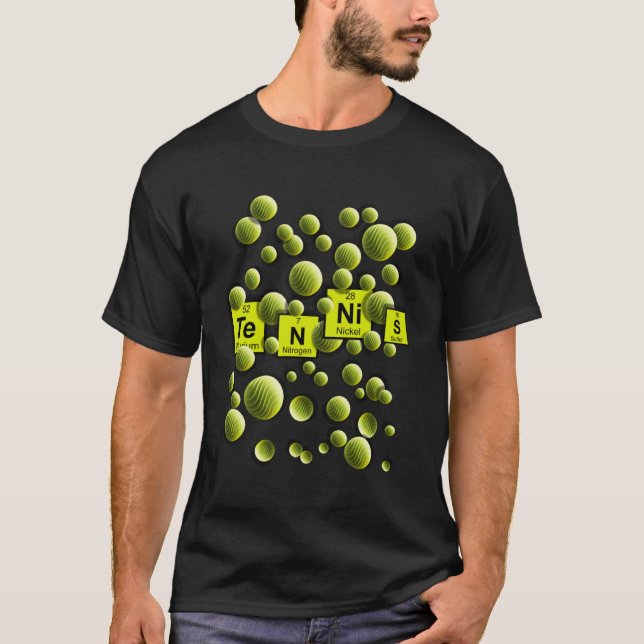 Camiseta Libere seu Tênis interno Pro com nosso Ta periódic (Frente)