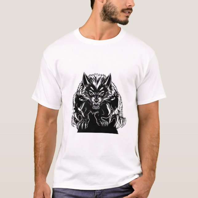 Camiseta Libere Sua Besta Interior - Wolverine Feroz (Frente)