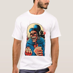 Camiseta Libere sua borda Teto Gráfico do Diabo Premium