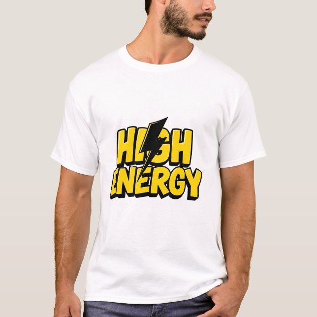 Camiseta Libere Sua Energia: Teto De Relâmpago Retroativo (Frente)