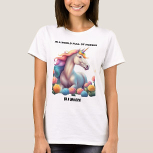 Camiseta Libere sua magia interna com o Unicórnio da tendên
