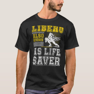 Camiseta Libero Para Homens E Mulheres Também Conhecido Com