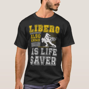 Camiseta Libero Para Homens E Mulheres Também Conhecido Com