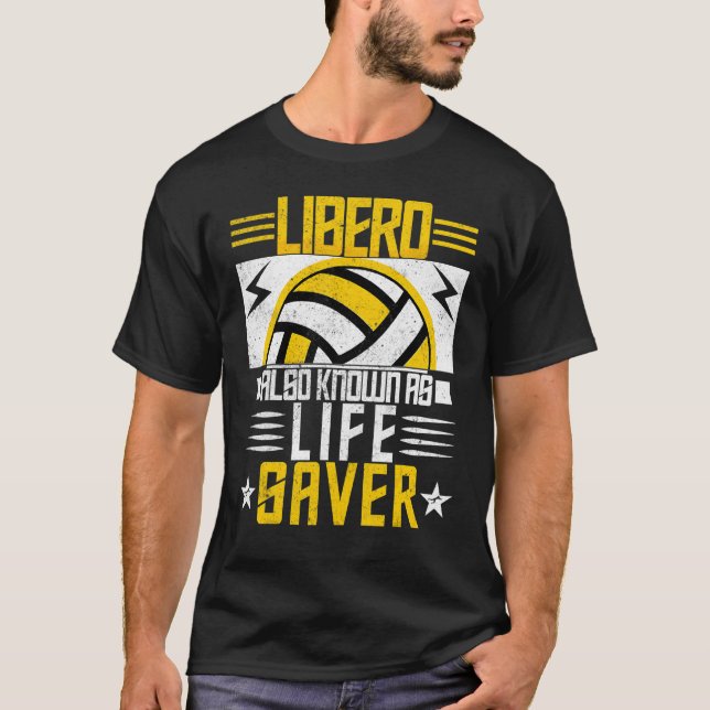 Camiseta Libero Para Homens E Mulheres Também Conhecido Com (Frente)