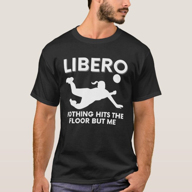 Camiseta Libero Volleyball Player Graphic  1 (Frente)