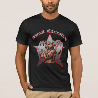 Camiseta "Libertação animal "