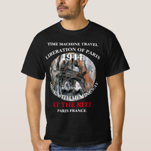 CAMISETA LIBERTAÇÃO DA MÁQUINA DO TEMPO DE PARIS BEBIDA