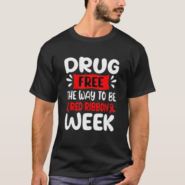 Camiseta Libertação De Drogas: Semana De Sensibilização Par (Frente)