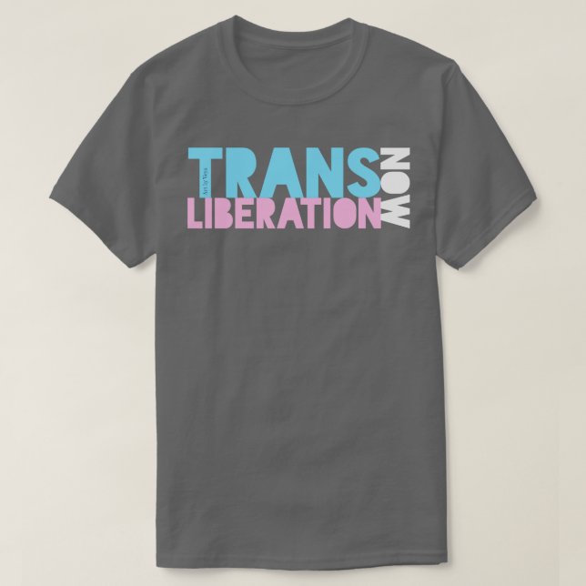 Camiseta Libertação Trans Agora (Frente do Design)
