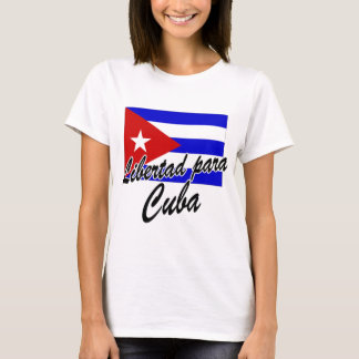 Camiseta Libertad para Cuba!