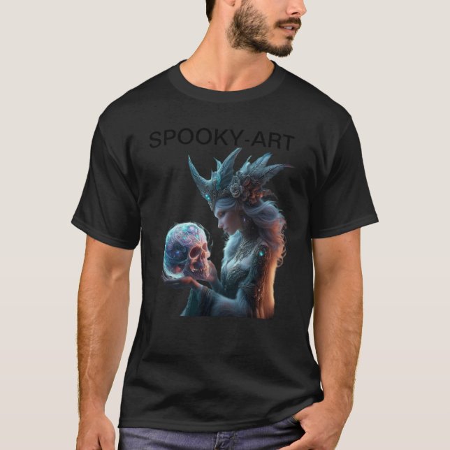 Camiseta 👻 Libertar a Escuridão: Coleções de Horror (Frente)