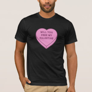 Camiseta Libertará a minha Palestina? Docinho doce doce