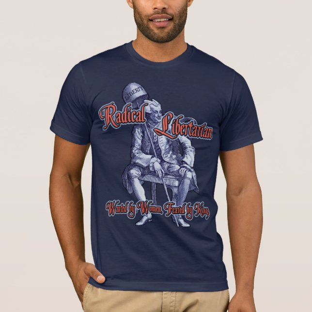 Camiseta Libertário radical (Frente)