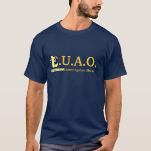 Camiseta Libertários unidos contra Obama