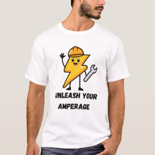 Camiseta Liberte a Amperagem Presente de Engenheiro Eletric