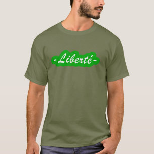 Camiseta Liberte em francês