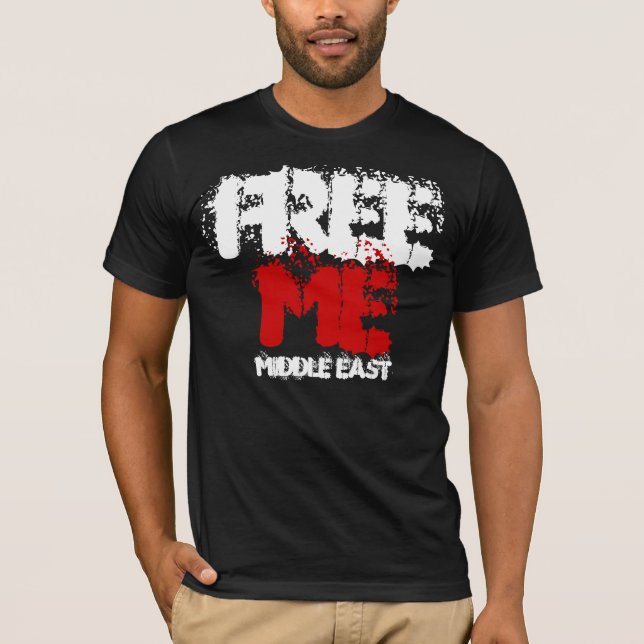 CAMISETA LIBERTE-ME ORIENTE MÉDIO (Frente)