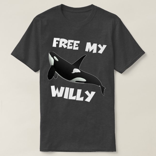 Camiseta Liberte o meu Willy (Frente do Design)