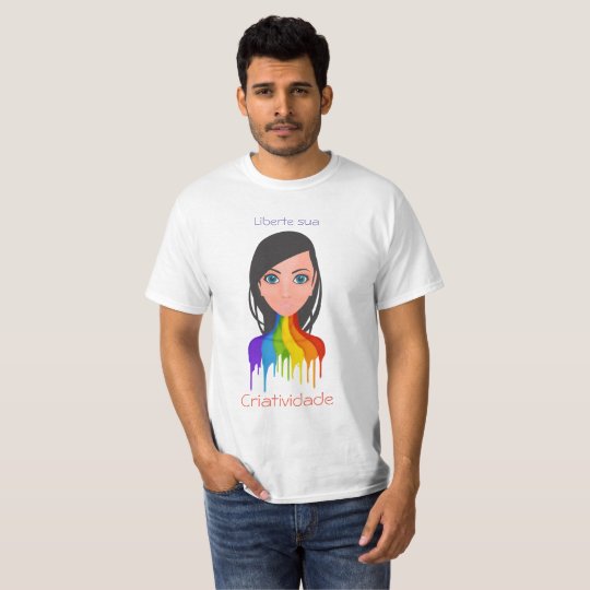 Camiseta Liberte sua criatividade