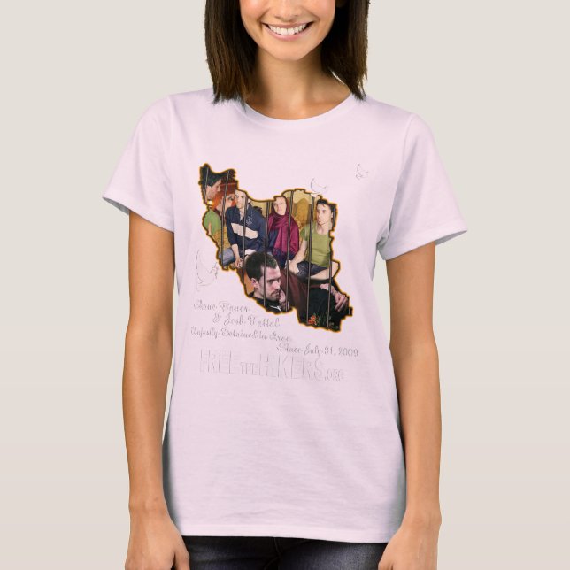 Camiseta Liberte Todos Os Três Hikers (Frente)