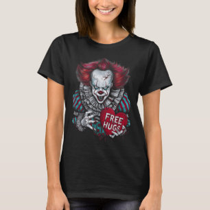 Camiseta Liberte Um Abraço Assustador Namorados Halloween H