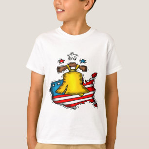 Camiseta Liberty Bell patriótico