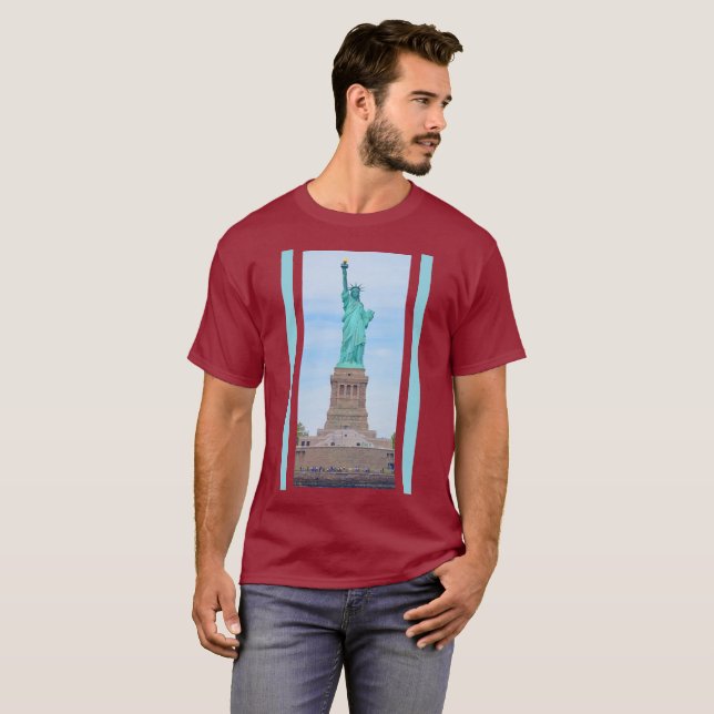 Camiseta Liberty Enlightening the World Lazarus Poem (Frente Completa)