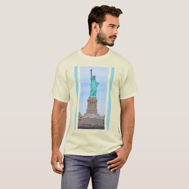 Camiseta Liberty Enlightening the World Lazarus Poem (Frente Completa)