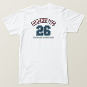Camiseta Liberty FC Navy Star Premium Futebol EUA 