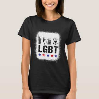 Camiseta Liberty Guns Beer Trump Funny Lgbt