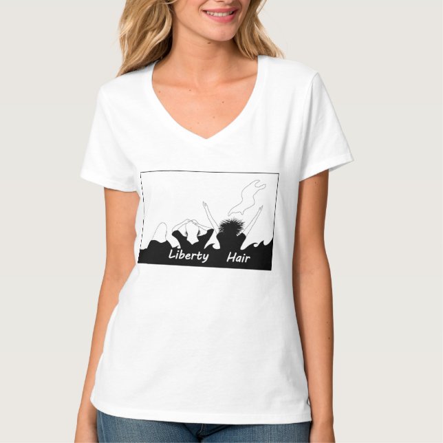 Camiseta Liberty hair (Frente)