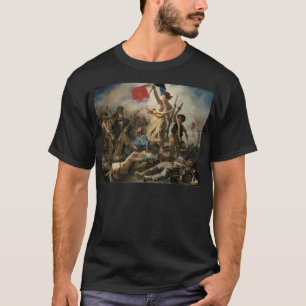 Camiseta Liberty Liderando as Pessoas, Delacroix
