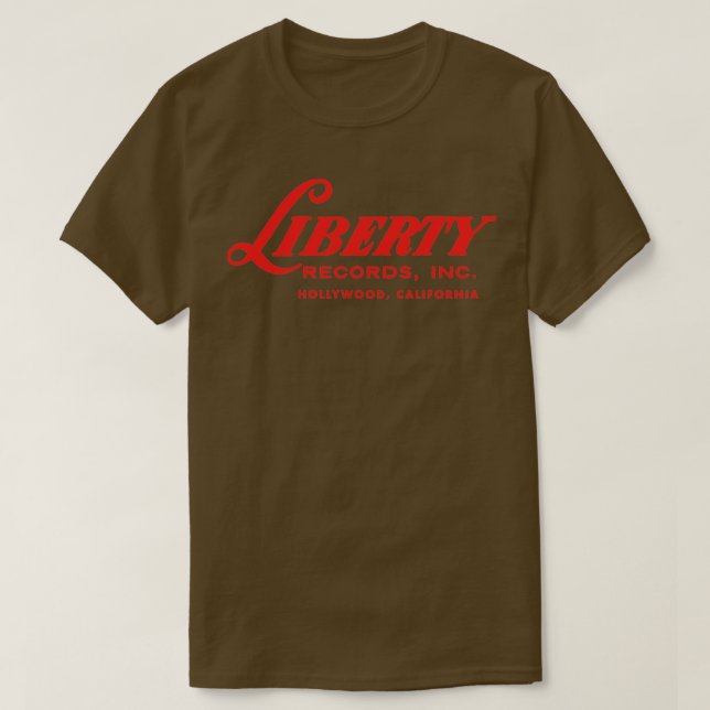 Camiseta Liberty Records (Frente do Design)
