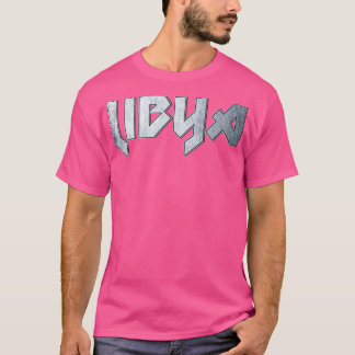 Camiseta Líbia de metais pesados